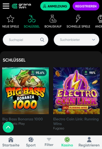 Granawin Casino Mobil