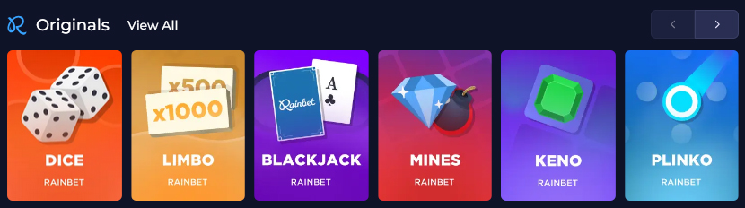 rainbet-crypto-games-originals