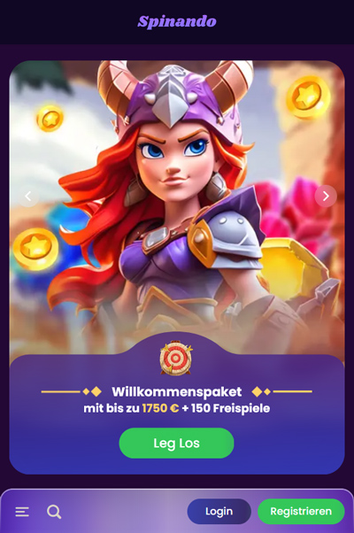 Spinando Mobiles Casino