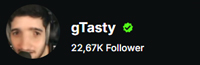 gTasty Kick Follower