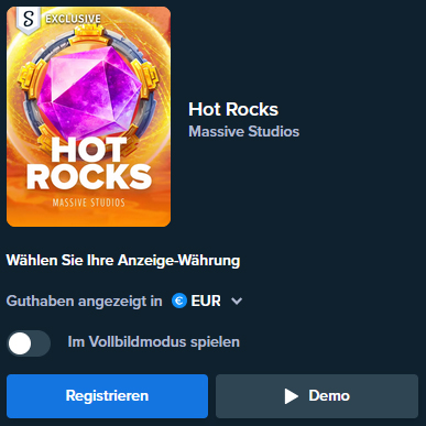 Hot Rocks demo