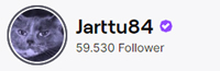 Jarttu84 Twitch Follower