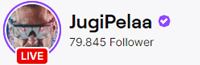 JugiPelaa Twitch Follower