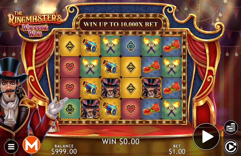 The Ringmaster's Whopping Wins Slot Vorschau